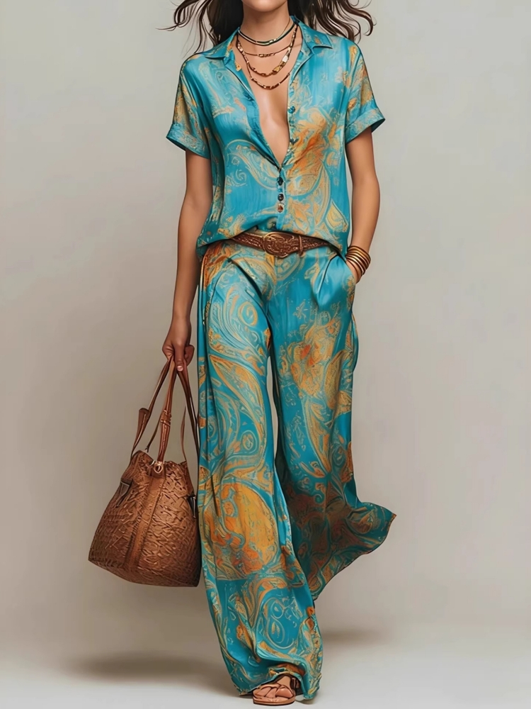 Winter Clothing Sale - Conjunto de Dos Piezas con Estampado