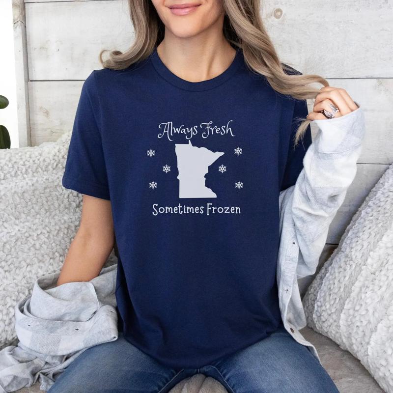 Winter Clothing Ideas - Camiseta Divertida de Minnesota, Idea de