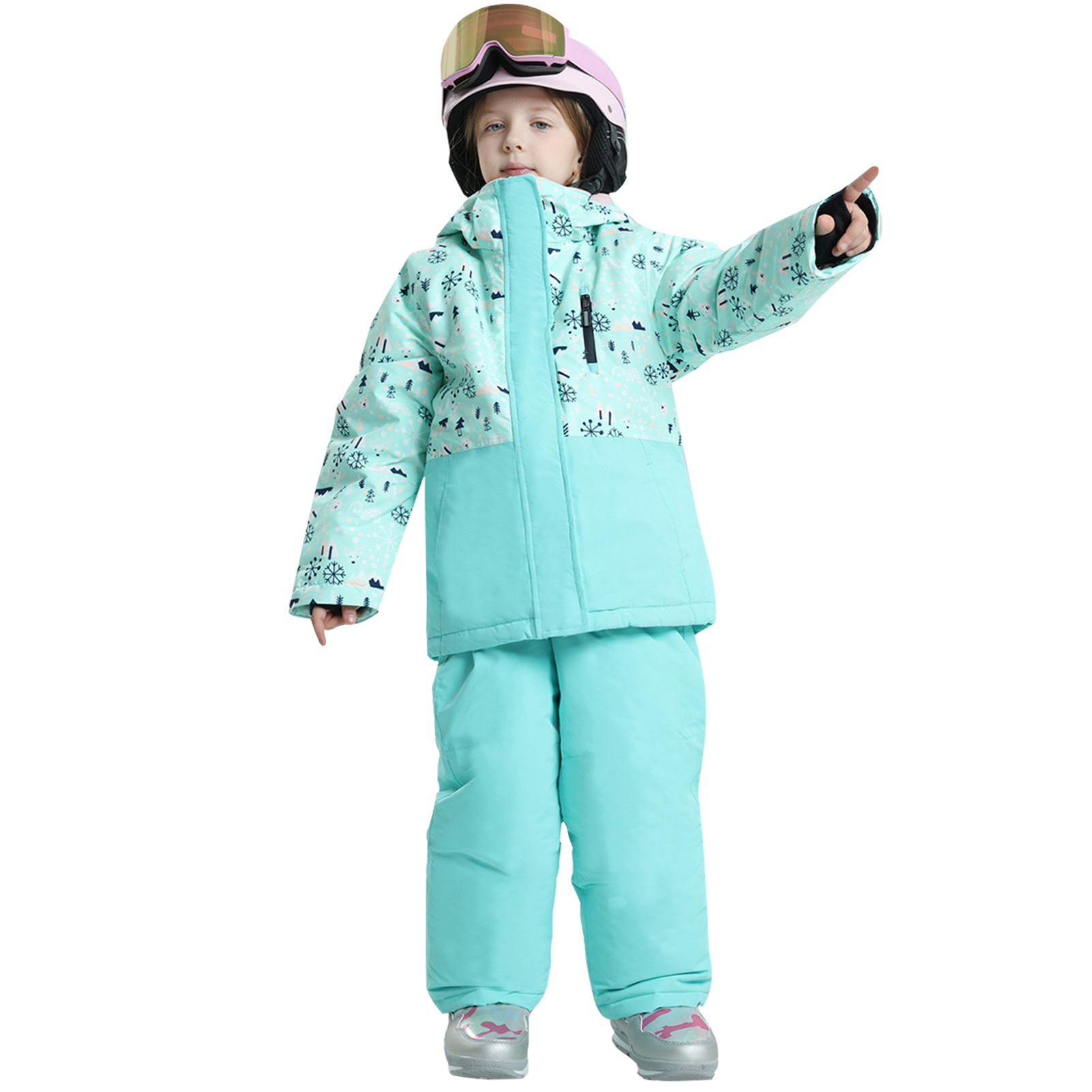 Ski Pants Waterproof - Ropa de esquí para niños de