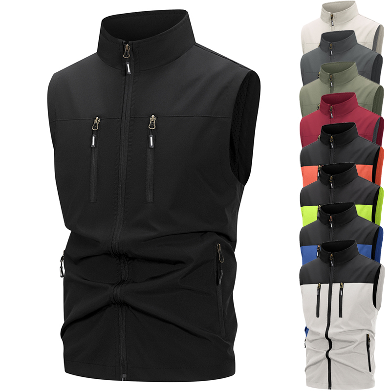 Winter Clothing Equipment - Chaleco Softshell ligero para hombre con
