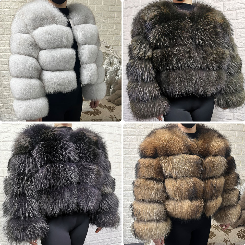 Jack Winter Clothing - 2025 tendencia abrigo de piel auténtica