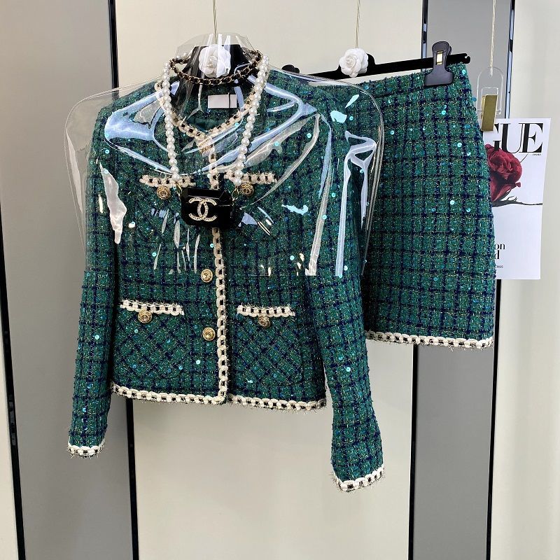 Jack Winter Clothing - Traje elegante de Tweed Vintage para