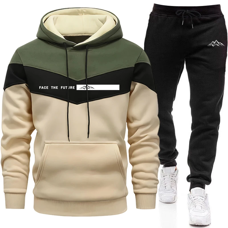 Winter Clothing Equipment - Conjunto Deportivo para Hombre, Sudadera con