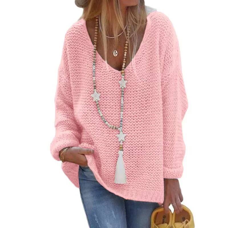 Winter Under Clothing - Suéter de Punto para Mujer, Cuello