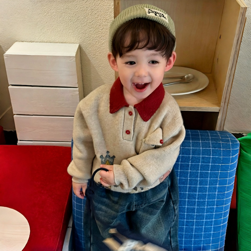 Suéter grueso y cálido para ni - Winter Clothing 1 Year Old reseña y precio