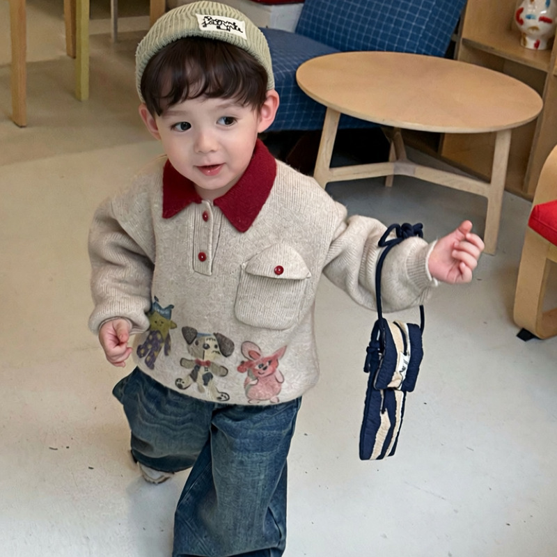Suéter grueso y cálido para ni - Winter Clothing 1 Year Old reseña y precio