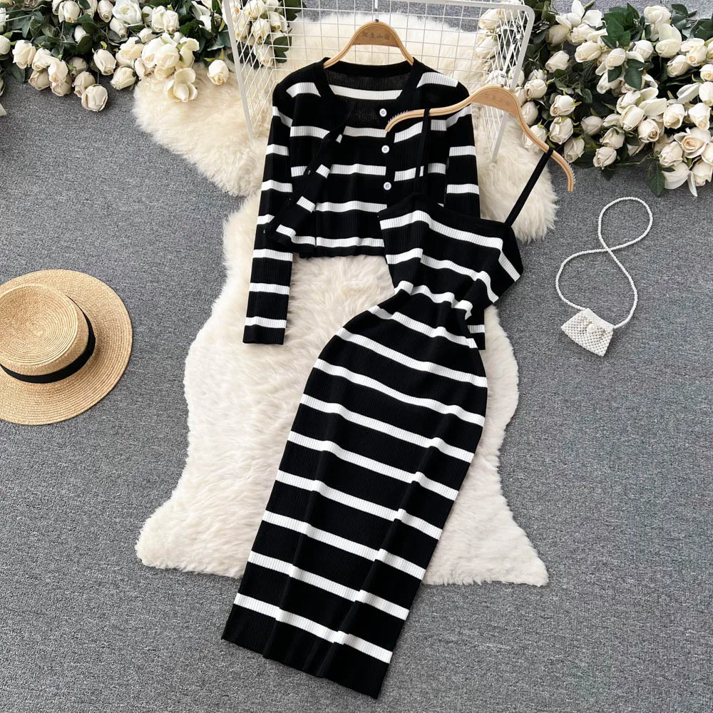 Conjunto de 2 piezas de vestid - Winter Clothing Color reseña y precio