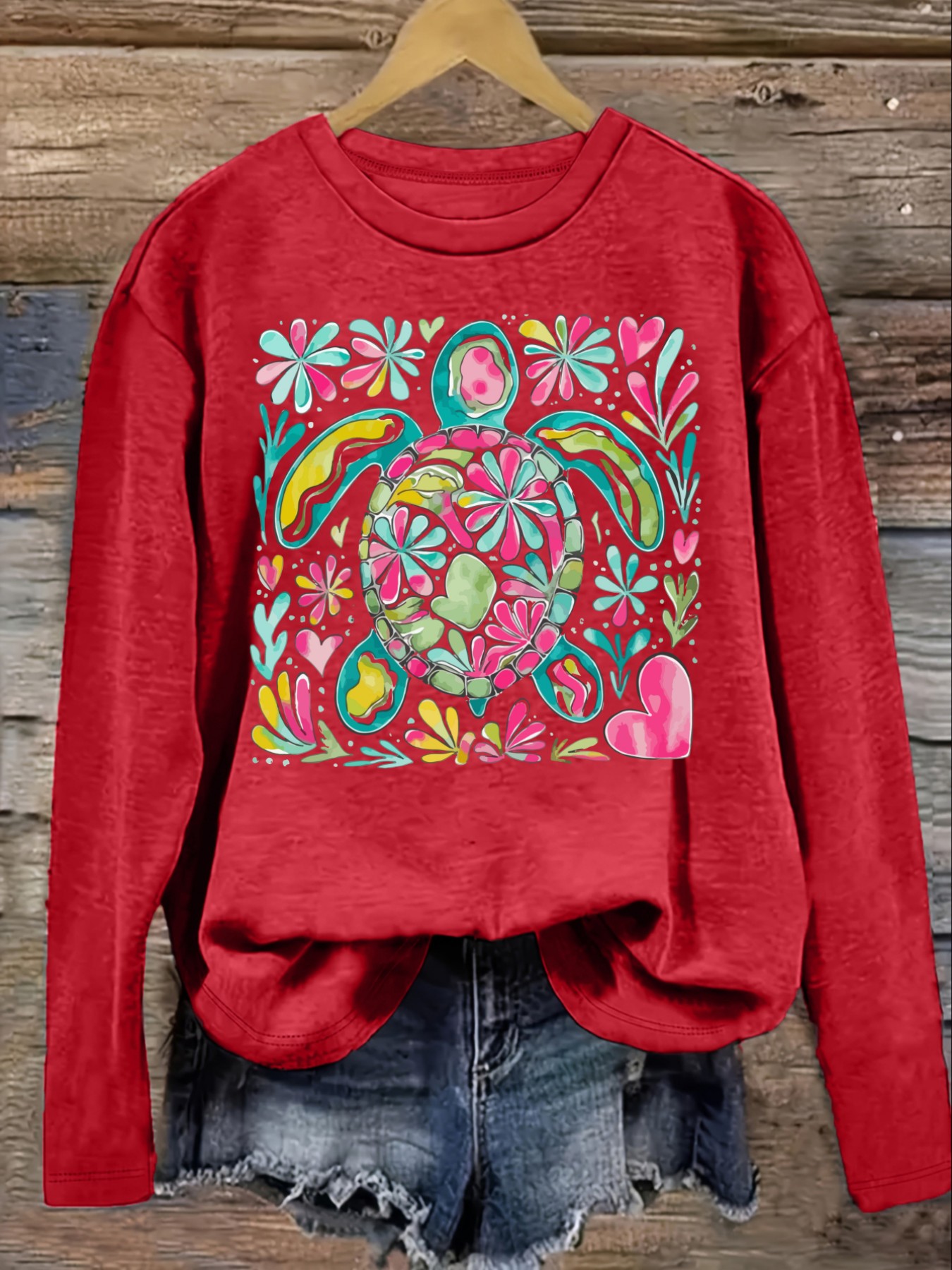 Camiseta Casual de Manga Larga - Winter Clothing Color reseña y precio