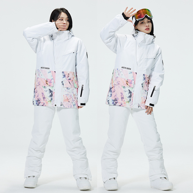 Traje de esquí Color Block par - Ski Pants Waterproof reseña y precio