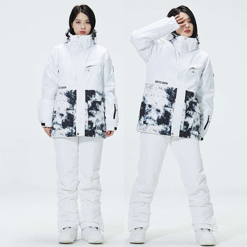 Traje de esquí Color Block par - Ski Pants Waterproof reseña y precio