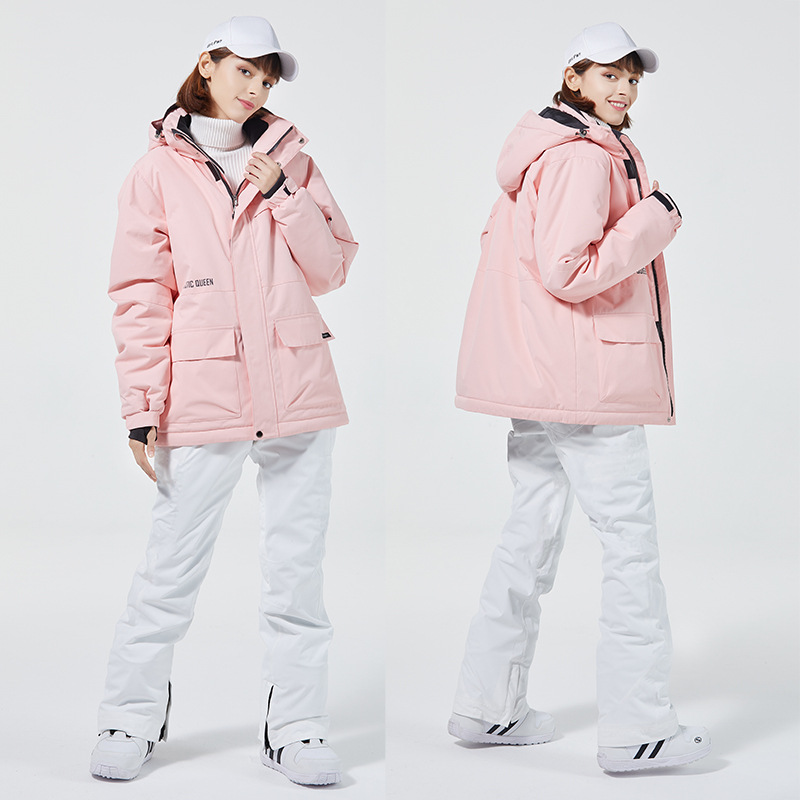 Traje de esquí blanco puro de  - Ski Pants Waterproof reseña y precio