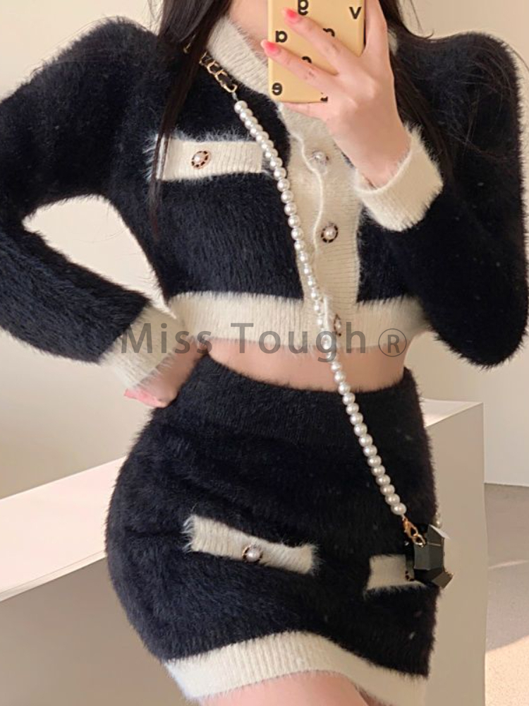 Conjunto de 2 piezas de punto  - Winter Clothing Sale reseña y precio