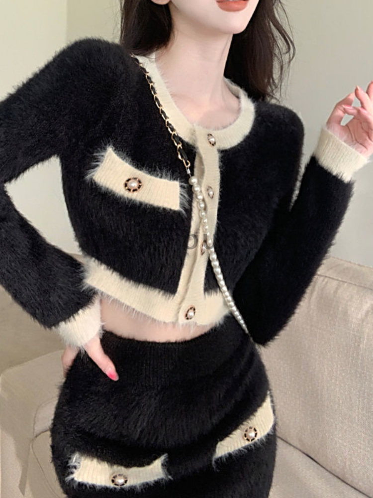 Conjunto de 2 piezas de punto  - Winter Clothing Sale reseña y precio