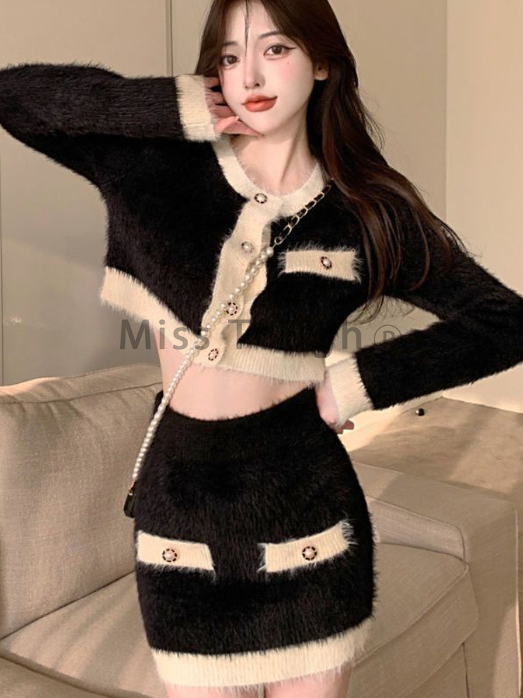 Conjunto de 2 piezas de punto  - Winter Clothing Sale reseña y precio