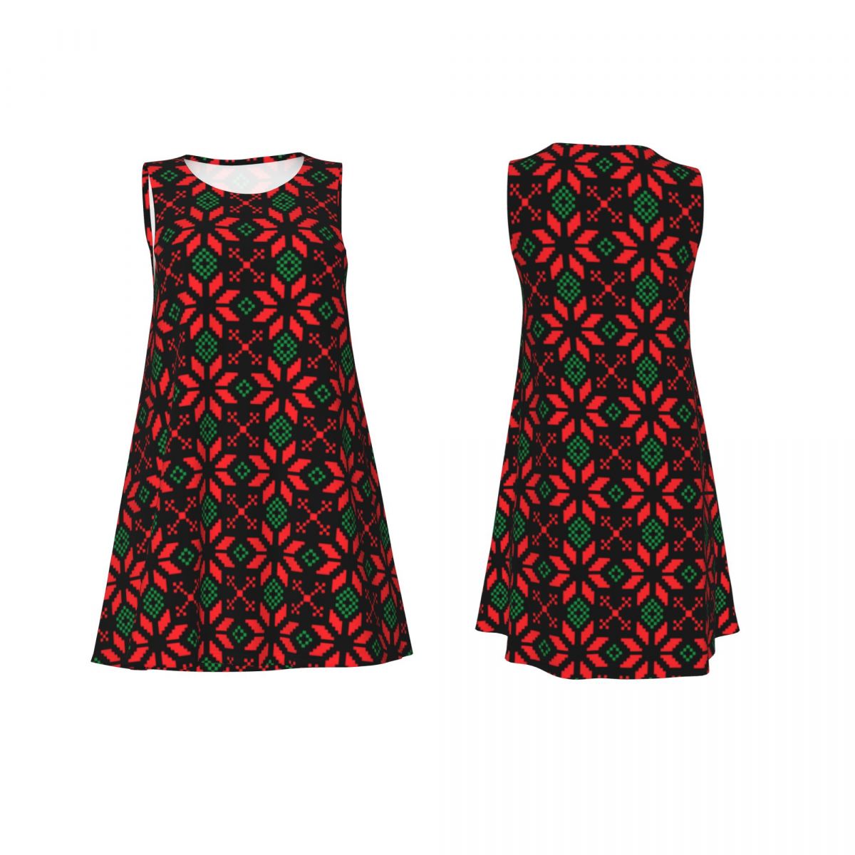 Vestido Casual Nórdico Navideñ - Winter Clothing Ideas reseña y precio