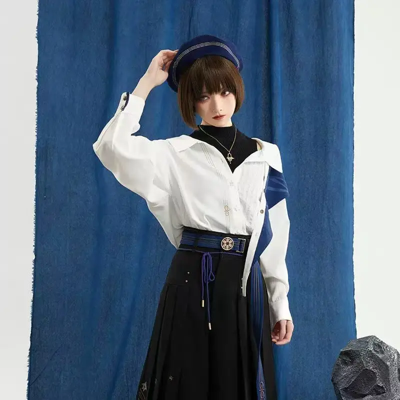 Genshin-Disfraz de cosplay de  - Winter Clothing Game reseña y precio
