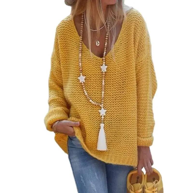 Suéter de Punto para Mujer, Cu - Winter Under Clothing reseña y precio