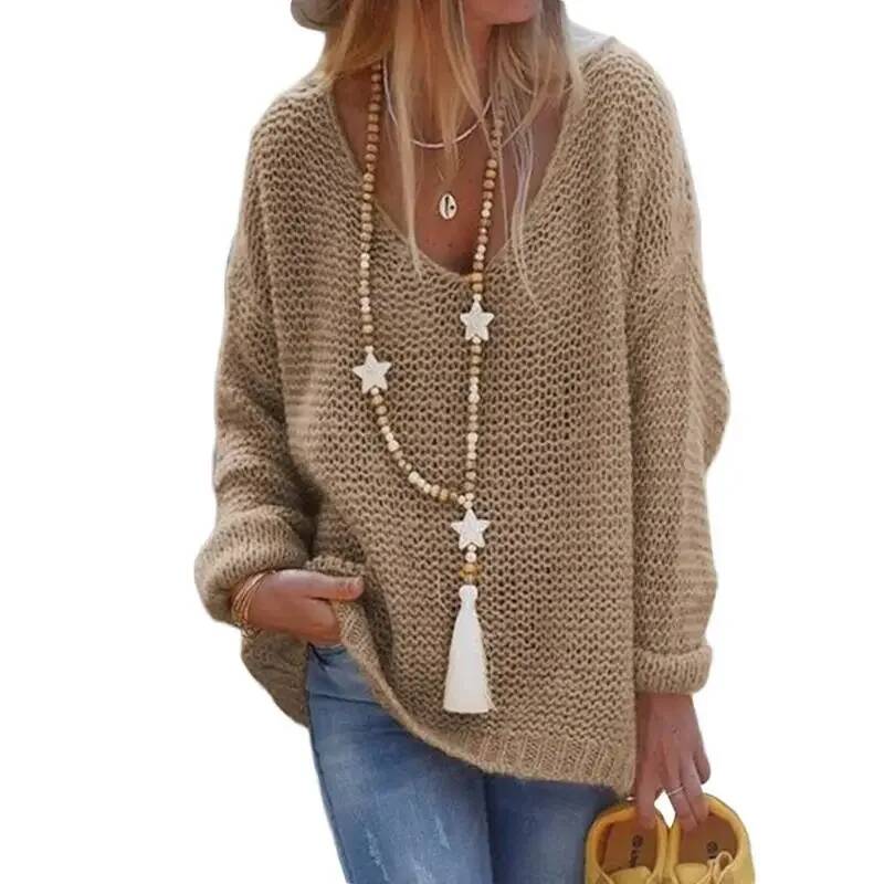 Suéter de Punto para Mujer, Cu - Winter Under Clothing reseña y precio